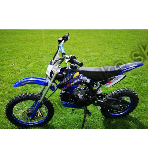 Pitbike 125 cm3 modrý 17"/14"