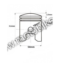 Piest 54 / 14mm Pitbike ATV 