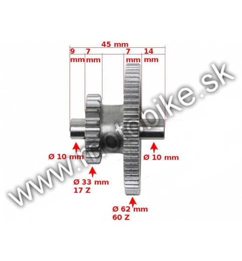 Koliesko štartra ATV 200 / 250 Koliesko štartra ATV 200 / 250