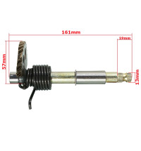 Štartovacia hriadeľ na skuter ATV GY6 125 / 150cc 161mm