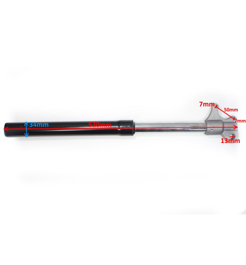 Tlmiče Minibike, teleskop predný ľavý 520mm