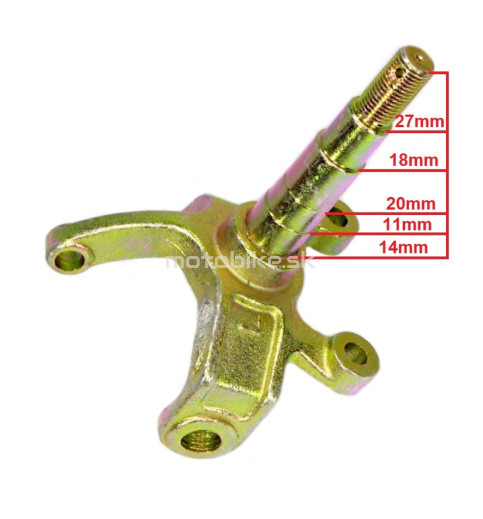 Ihlica predného náboja ATV 150 200 250 ľavý predný kotúčová brzda