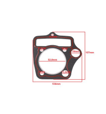 Tesnenie ATV Pitbike 110 125 sada (52,4mm) typ II