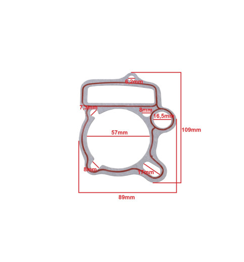 Tesnenie ATV Pitbike 110 125 sada (52,4mm) typ II