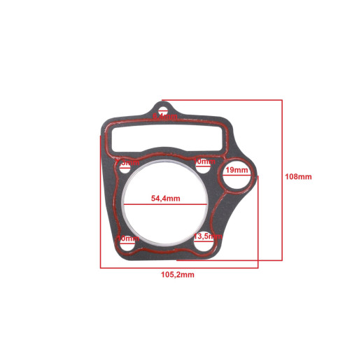 Tesnenie PITBIKE ATV 125 (54mm) typ II