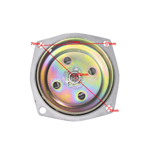 Záberové koliesko minibike s protiložiskom 6z/25H