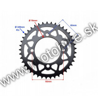 Rozeta na pitbike 428 / 41 zubov B