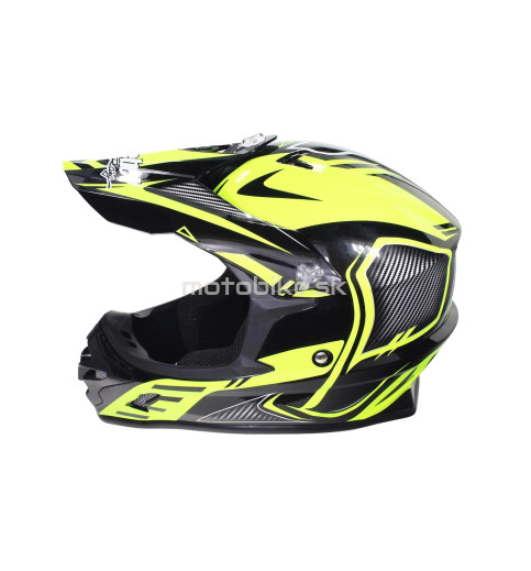 Prilba SAFEBET HF-115 BLACK L