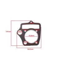 Tesnenie ATV 110 cm3 pod hlavu a valec 52,40 mm BRI