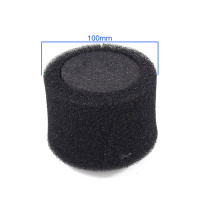 Vzduchový filter 32mm molitan čierný