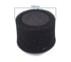 Vzduchový filter 32mm molitan čierný