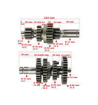 Prevodovka ATV 110 125 3+R
