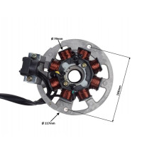 Zapaľovanie na skúter 8 cievkové, 5 káblové Keeway