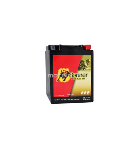 Akumulátor Motobatéria Banner Bike Bull GEL BGB14L-A2 51411