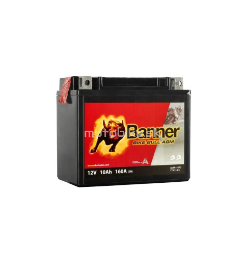 Akumulátor Motobatéria Banner Bike Bull AGM YTX12-BS, BTX12-BS 51012