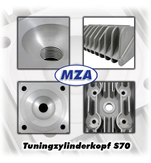 Hlava Simson LT85 TUNING MZA, Ø49mm Hlava Simson LT85 TUNING MZA, Ø49mm