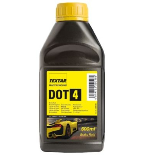 Brzdová kvapalina DOT4 TEXTAR 0,5 Brzdová kvapalina DOT4 TEXTAR 0,5
