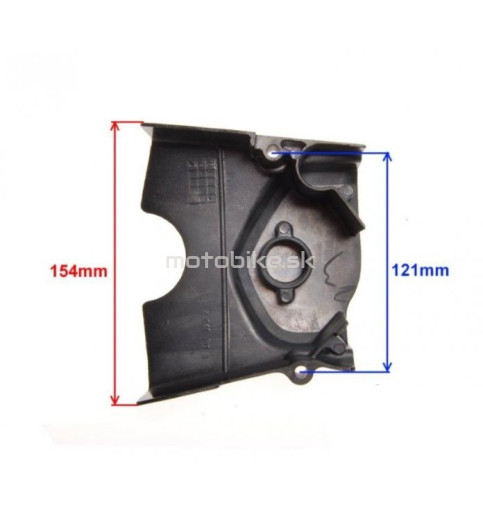 Kryt reťaze ATV 110 125 čierny