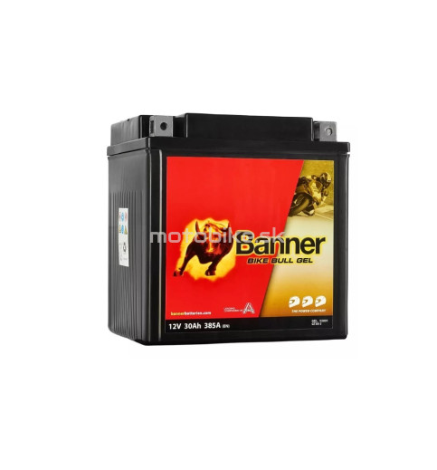 Akumulátor Motobatéria Banner Bike Bull GEL 530 01/BGTX30-3 - GTX30-3 12V, 30Ah, 385A