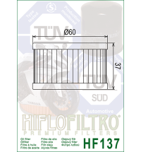 Olejový filter HF137 HIFLOFILTRO 