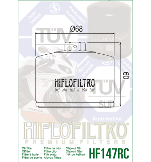 Olejový filter HF147RC HIFLOFILTRO 