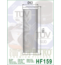 Olejový filter HF159 HIFLOFILTRO 