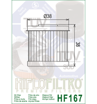 Olejový filter HF167 HIFLOFILTRO 