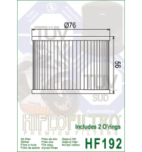 Olejový filter HF192 HIFLOFILTRO 