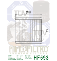 Olejový filter HF593 HIFLOFILTRO 