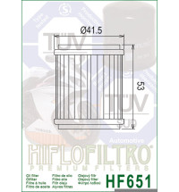 Olejový filter HF651 HIFLOFILTRO
