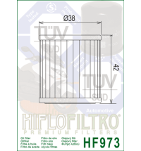 Olejový filter HF973 HIFLOFILTRO 