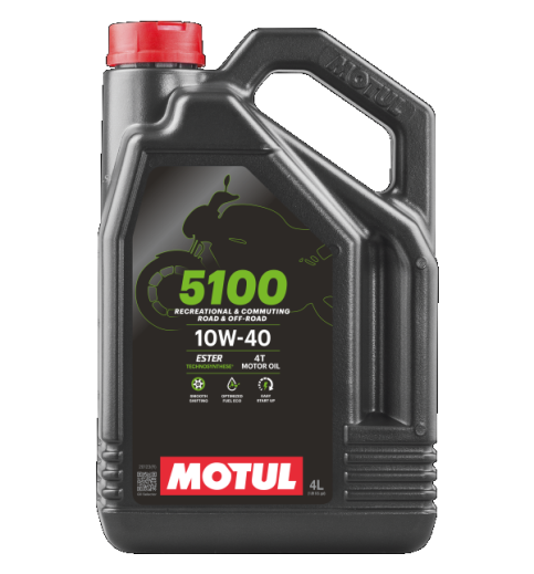 Olej Motul 5100 4T 10W-40 4L Olej Motul 5100 4T 10W-40 4L