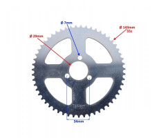 Rozeta na minicross ATV 55z T8F