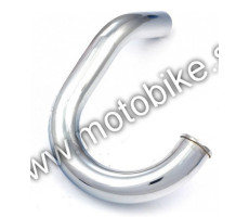 Koleno výfuku SIMSON S51 Enduro chrom 32mm tuning /MZA/