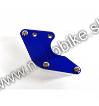 Klzak - vodítko reťaze na PITBIKE DIRTBIKE CROSS modrý