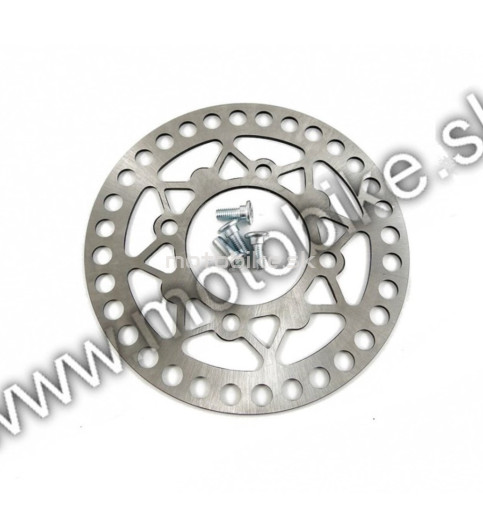 Brzdový kotúč pitbike 180 mm zadný II + šróby