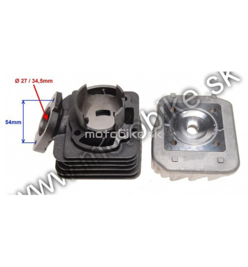Valec + hlava KYMKO 70cc 2T čap 12mm