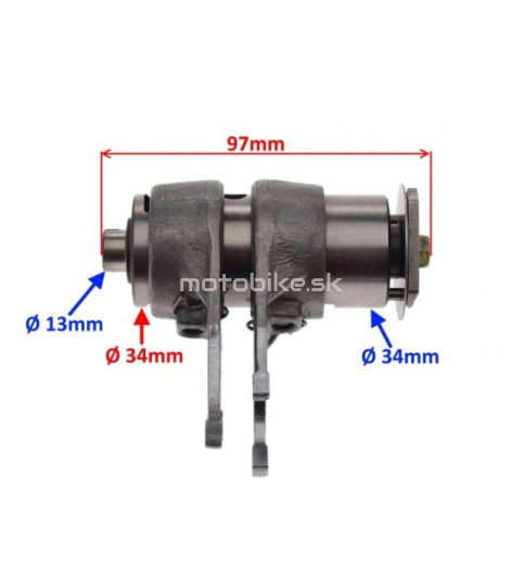 Vidličky do prevodovky Pitbike 110 125, ZS154FMI-2
