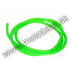 Palivová hadička RACING zelená 5mm / 0,5m