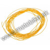 Kábel žltý 0,5mm 10m