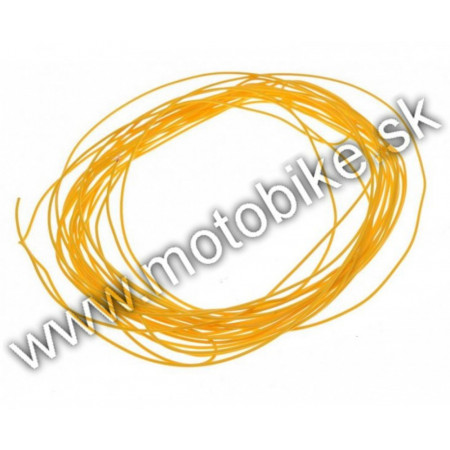 Kábel žltý 0,5mm 10m